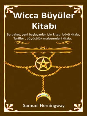 cover image of Wicca Büyüler Kitabı